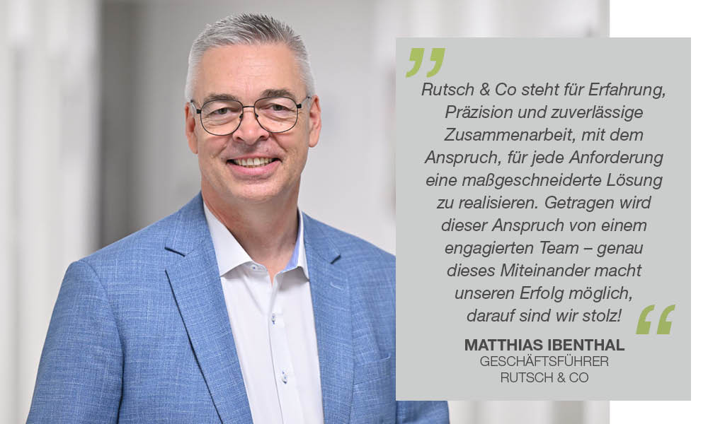 Geschäftsführer Matthias Ibenthal 
